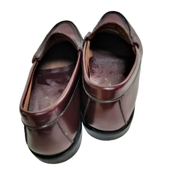 Diplomats Leather Burgundy Classic Penny Loafers Size 9.5D main image 6